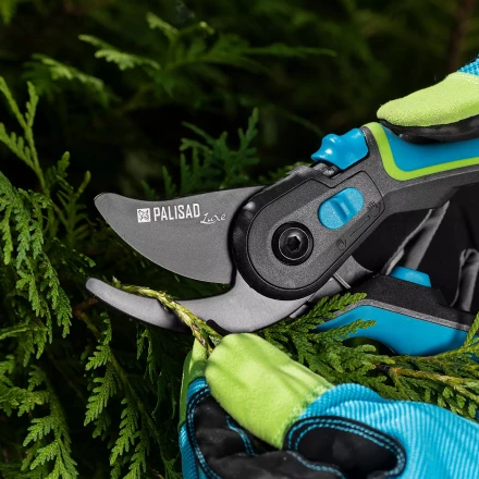 Секатор с наковальней Palisad, 205 мм, регулировка захвата, алюминиевые рукоятки, Luxe 60475 купить в Кургане