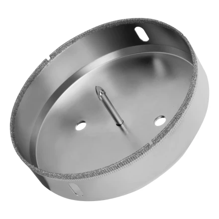 Сверло по керамической плитке и стеклу Сибртех 72735, 120 х 55 мм, шестигранный хвостовик, с центрующим сверлом купить в Кургане