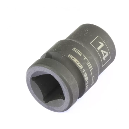 Головка ударная шестигранная 14 мм 1/2&quot; CrMo  Stels 13918 купить в Кургане
