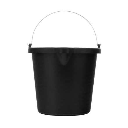 Ведро строительное пластмассовое, 16 л, высокопрочное с носиком Сибртех 81479 купить в Кургане