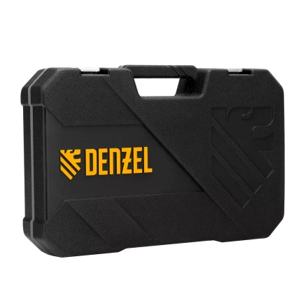 Набор инструментов Denzel 15813, 1/2&quot;, 1/4&quot;, CrV, S2, пластиковый кейс, 94 предмета купить в Кургане
