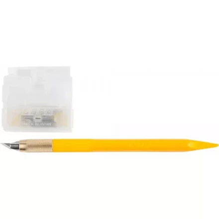 Нож OLFA &quot;Utility Models&quot; перовой дизайнерский, для точных работ, рукоятка с мини шпателем, 5 лезвий, 4мм OL-AK-5 купить в Кургане