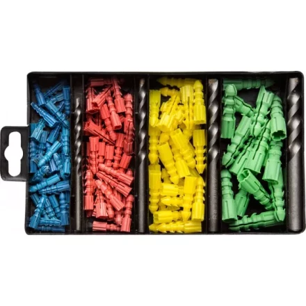 Набор ЗУБР Свёрла &quot;Монолит&quot; по бетону, 5мм, с дюбелями, 21 предмет 2911-H21-05 купить в Кургане