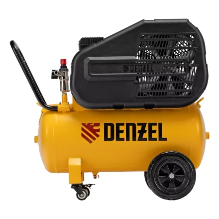 Компрессор воздушный рем. привод Denzel BCI 2100/50, 2,1 кВт, 50 литров, 400 л/мин купить в Кургане