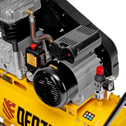 Компрессор воздушный рем. привод Denzel BCI 2100/50, 2,1 кВт, 50 литров, 400 л/мин купить в Кургане