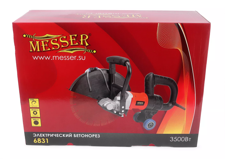 Электрический бетонорез MESSER 6831  3500Вт  305мм купить в Кургане
