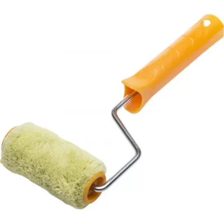 Валик SYNTEX ПОЛИАКРИЛ малярный в сборе, ворс 12мм, бюгель 6мм, 30х100мм, STAYER Master 0319-10 купить в Кургане