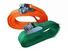 Ремни стяжные с пряжкой и фиксатором р-н 1 тонн L=5 метра лента 25 мм купить в Кургане