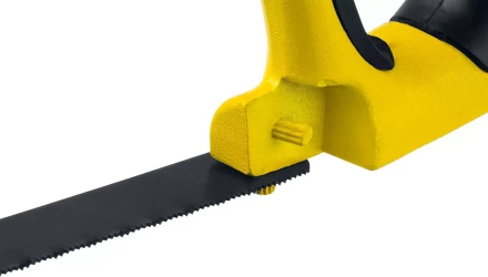 Ножовка по металлу STAYER MS350-BLACK-Max, металлическая обрезиненная рукоятка, натяжение 70 кг, 300 мм 15775 купить в Кургане