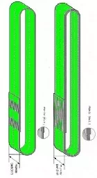 Строп текстильный кольцевой СТК 1 т L=4 м SF6 30 мм купить в Кургане