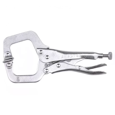 Зажим ручной увеличенный захват подвижные губки 170 мм Сибртех 18425 купить в Кургане