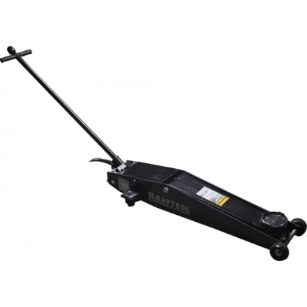 Домкрат KRAFTOOL &quot;INDUSTRIE&quot; гидравлический, подкатной, удлиненный, 2т, 140-800мм 43455-2 купить в Кургане