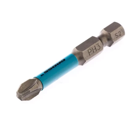 Набор бит торсионных PH3x50 мм для ударных шуруповертов 5 шт. Gross 11491 купить в Кургане