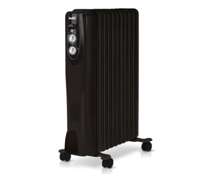 Маслянный радиатор обогреватель электрический BALLU Classic black BOH/CL-11BRN 2200 купить в Кургане