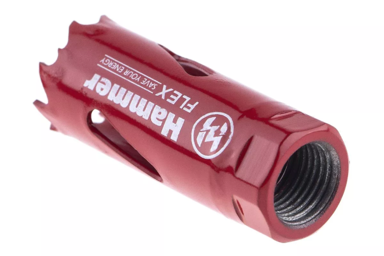 Коронка биметаллическая HAMMER Ф20х38мм 1/2" BiMETALL (224-002) купить в Кургане