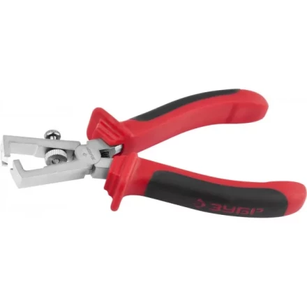 Плоскогубцы ЗУБР &quot;МАСТЕР&quot; для зачистки проводов, хромированные, d до 5мм, площадь поперечного сечения кабеля до 10мм2, 180мм 22025-9-18 купить в Кургане