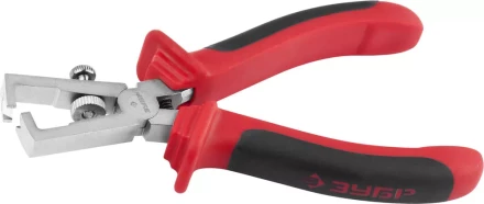 Плоскогубцы ЗУБР &quot;МАСТЕР&quot; для зачистки проводов, хромированные, d до 5мм, площадь поперечного сечения кабеля до 10мм2, 180мм 22025-9-18 купить в Кургане