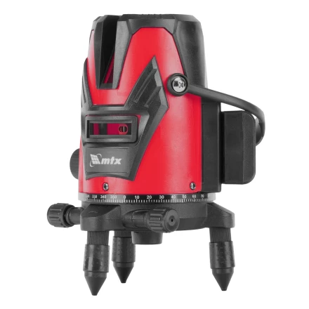 Лазерный уровень MXL RED, 30 м, красный луч, акк. Li 2400 mAh, сумка, резьба 5/8&quot; // MTX 35012 купить в Кургане