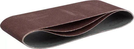 Лента шлифовальная бесконечная ЗУБР &quot;МАСТЕР&quot; на тканевой основе, для ЛШМ, P120, 100х610мм, 3шт 35543-120 купить в Кургане