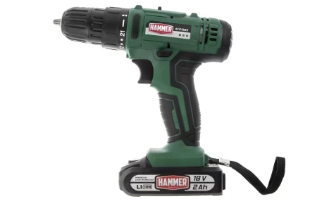 Дрель аккумуляторная HAMMER ACD18BS купить в Кургане