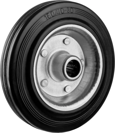 ЗУБР d 160 мм, г/п 145 кг, игольчатый подшипник, резина/металл, колесо, Профессионал (30936-160) купить в Кургане
