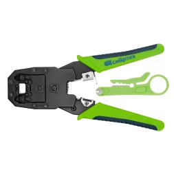 Клещи для обжима телефонных и компьютерных клемм Сибртех 17733 4P, 6P, 8P, функция обрезания проводов