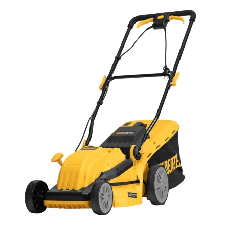 Газонокосилка электрическая GMC-1800, шир. 38см, 1800 Вт, 6 уров., травосб. 35 л// Denzel купить в Кургане