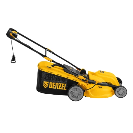Газонокосилка электрическая GMC-1800, шир. 38см, 1800 Вт, 6 уров., травосб. 35 л// Denzel купить в Кургане