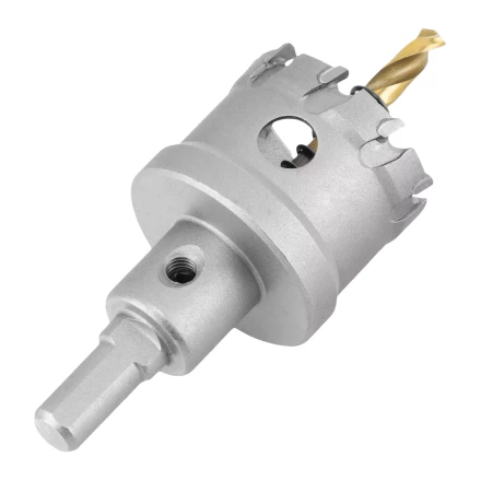 Коронка по металлу твердосплавная, 41 мм Denzel 724013 купить в Кургане