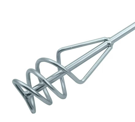 Миксер для песчано-гравийных смесей Denzel, 60 х 400 мм, оцинкованный, хвостовик SDS Plus 848257 купить в Кургане