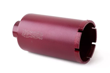 Сегментная алмазная коронка MESSER REDLINE по граниту диаметр 18 мм длина 100 мм купить в Кургане