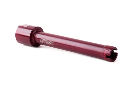 Сегментная алмазная коронка MESSER REDLINE по граниту диаметр 18 мм длина 100 мм купить в Кургане