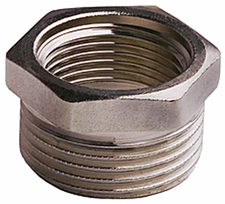 Футорка GENERAL FITTINGS никелированная латунь, 1/2&quot; х 3/8&quot; 51081-1/2-3/8 купить в Кургане