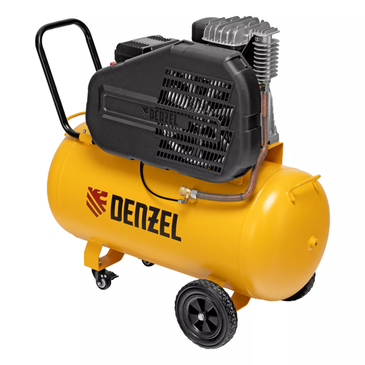 Компрессор воздушный рем. привод Denzel BCI 2200/100, 2,2 кВт, 100 литров, 420 л/мин купить в Кургане