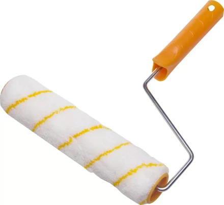 Валик GIRPAINT ПОЛИАКРИЛ малярный в сборе, ворс 12мм, бюгель 6мм, 40х240мм, STAYER Master 0315-24 купить в Кургане