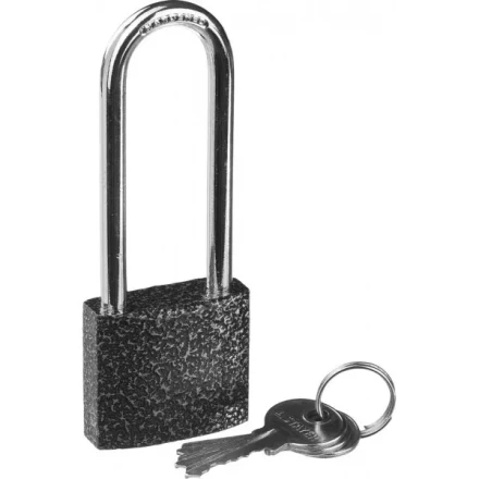 Замок STAYER &quot;STANDARD&quot; навесной, металлический корпус, удлиненная закаленная дужка, 38мм 37160-38-1 купить в Кургане