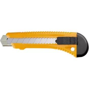 Нож,18 мм, выдвижное лезвие, металлическая направляющая  SPARTA 78973 купить в Кургане