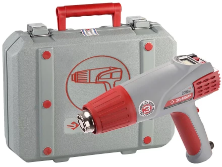 Фен ЗУБP, ЖК-дисплей, электр регулировка t, 3 режима работы, керам изолятор, кейс с насад, 2000Вт ЗТФ-2000ДК купить в Кургане