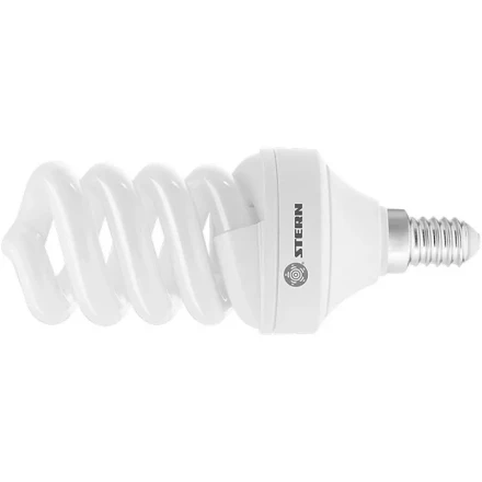 Лампа компактная люминесцентная спиральная 15 W 2700K E14 8000ч Stern 90923 купить в Кургане