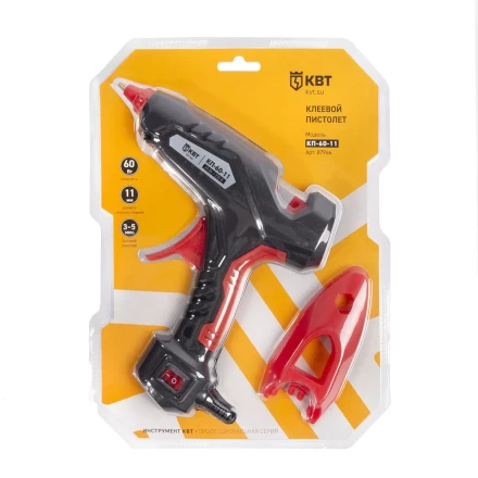 Пистолет клеевой КВТ КП-60-11 60 Вт, стержня 11 мм (87966) купить в Кургане
