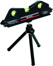 Уровень лазерный 170 мм 150 мм штатив 3 глазка MATRIX 35020