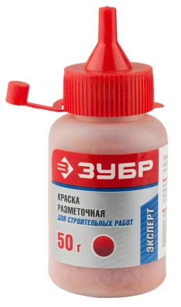 Краска ЗУБР разметочная для строительных работ, красная, 50г 4-06405-2_z01 купить в Кургане
