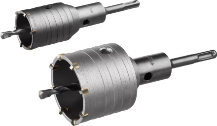 ЗУБР d 50, 68 мм, Alu кейс, набор коронок по бетону с оснасткой, Профессионал (29185-H2-1) купить в Кургане