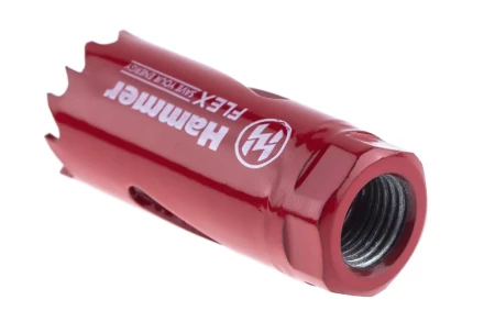 Коронка биметаллическая HAMMER Ф22х38мм 5/8&quot; BiMETALL (224-003) купить в Кургане