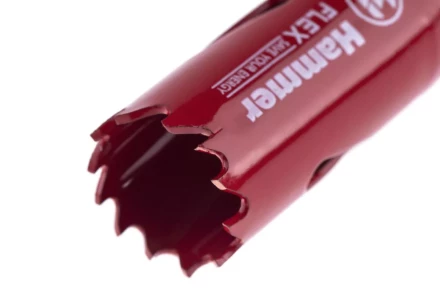 Коронка биметаллическая HAMMER Ф22х38мм 5/8&quot; BiMETALL (224-003) купить в Кургане