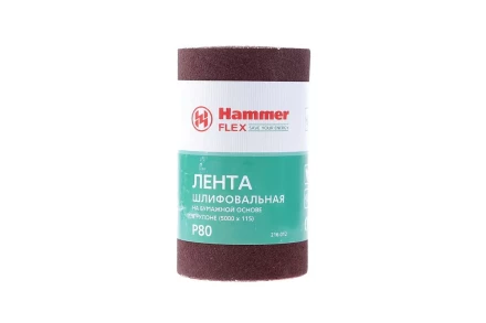 Лента шлифовальная в рулоне HAMMER Flex  216-012 купить в Кургане