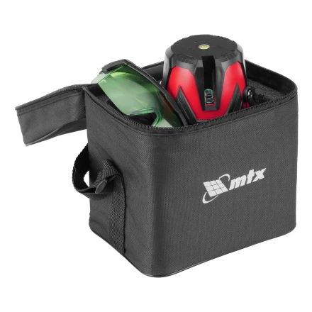 Лазерный уровень MXL GREEN, 30 м, зеленый луч, акк. Li 2400 mAh, сумка, резьба 5/8&quot; // MTX 35013 купить в Кургане