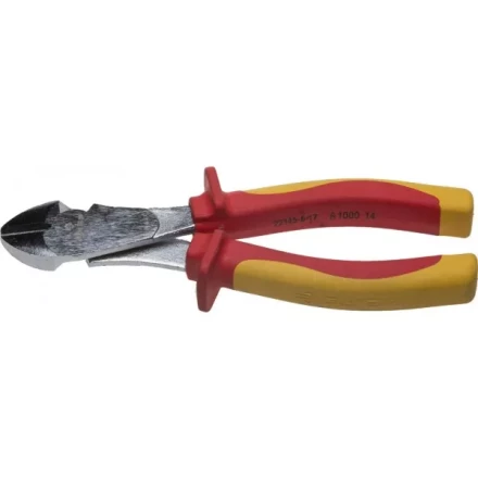 Бокорезы ЗУБР &quot;ПРОФЕССИОНАЛ&quot; &quot;ПРОФИЭЛЕКТРИК&quot;, диэлектрические, усиленные, двухкомпонентная рукоятка, до ~1000В, 170мм 22145-6-17 купить в Кургане