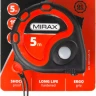 Рулетка MIRAX, 3 стопора, двухкомпонентный пластиковый корпус, 5мх19мм 34013-05-19 купить в Кургане