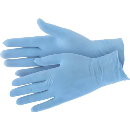 Перчатки хозяйственные нитриловые 100 штук L Elfe 67899 купить в Кургане